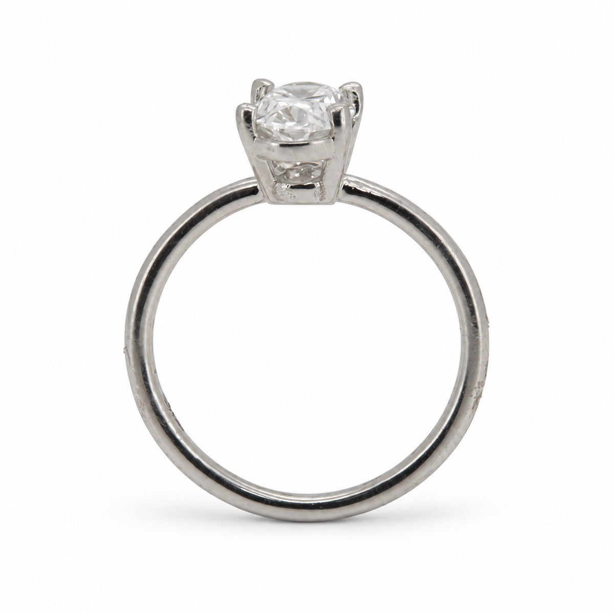 Oval Solitaire Engagement Ring
